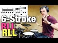 6-Stroke RLL, RLL | Drum Lesson