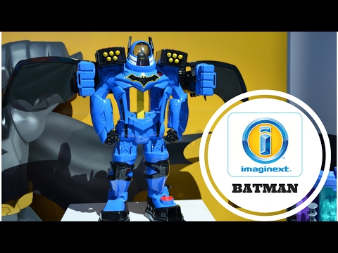 NEW Imaginext DC  Super Friends  Batbot Xtreme  - Toy Fair Preview