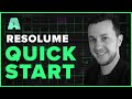 Resolume quick start guide  how to vj  beginner tutorial