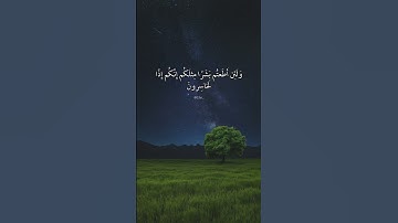 سورة المؤمنون من آية ٣٣ إلى آية ٤٠ بصوت القارئ ياسر الدوسري