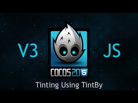 Cocos2d-JS v3 Tutorial 20 - Tinting Using TintBy