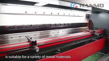Hanmo Cybelec System CT12 Synchronized Servo CNC Control Servo Press Brake Bending Machine