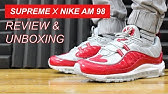 Review Supreme X Nike Air Max 98 Pack Youtube