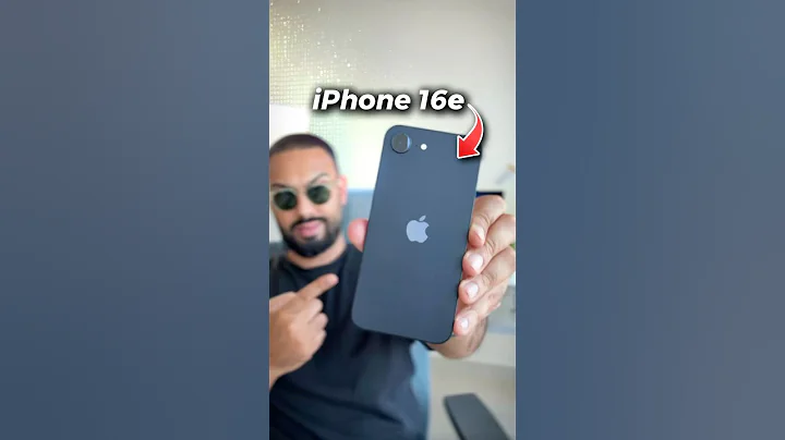 iPhone 16e - 5 Things You NEED To Know! 📲 #SHORTS
