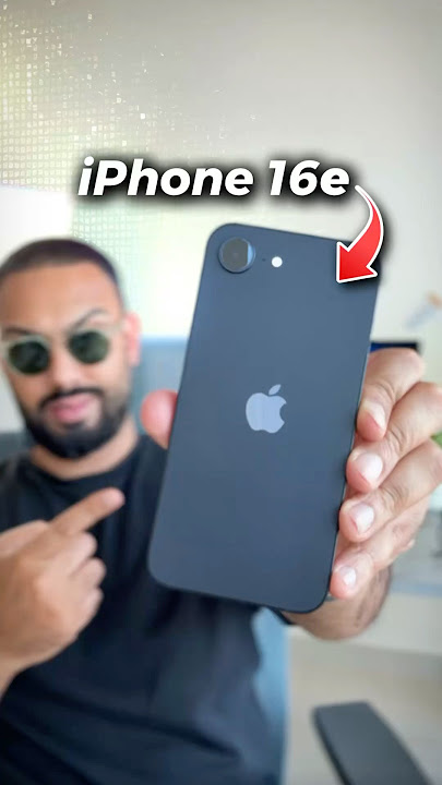 iPhone 16e - 5 Things You NEED To Know! 📲 #SHORTS