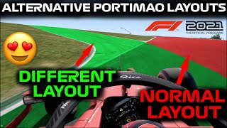 DRIVING The OTHER Portimao Track LAYOUTS In The F1 2021 Game!