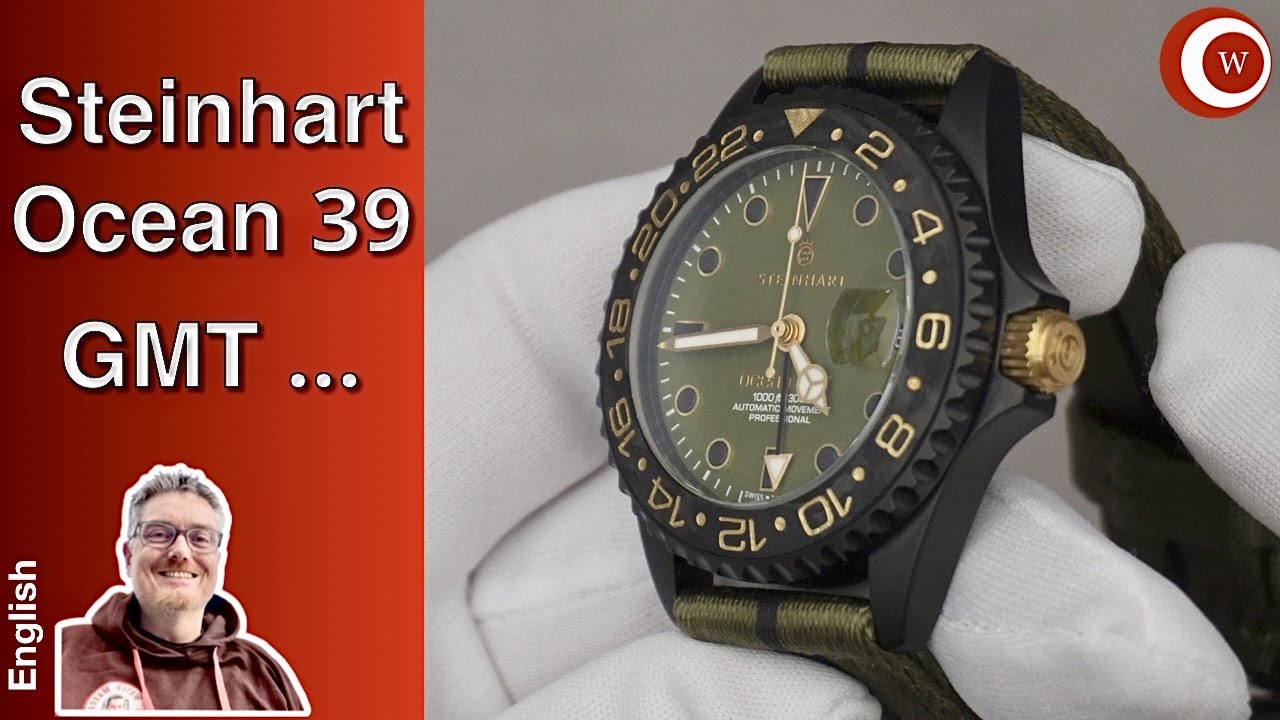 Super Watch, Great Story: Steinhart Ocean 39 GMT black Military Khaki
