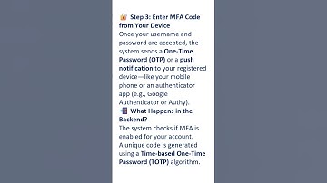 What Really Happens When You Log In with MFA  Behind the Scenes in 60 Seconds #iotindia #security