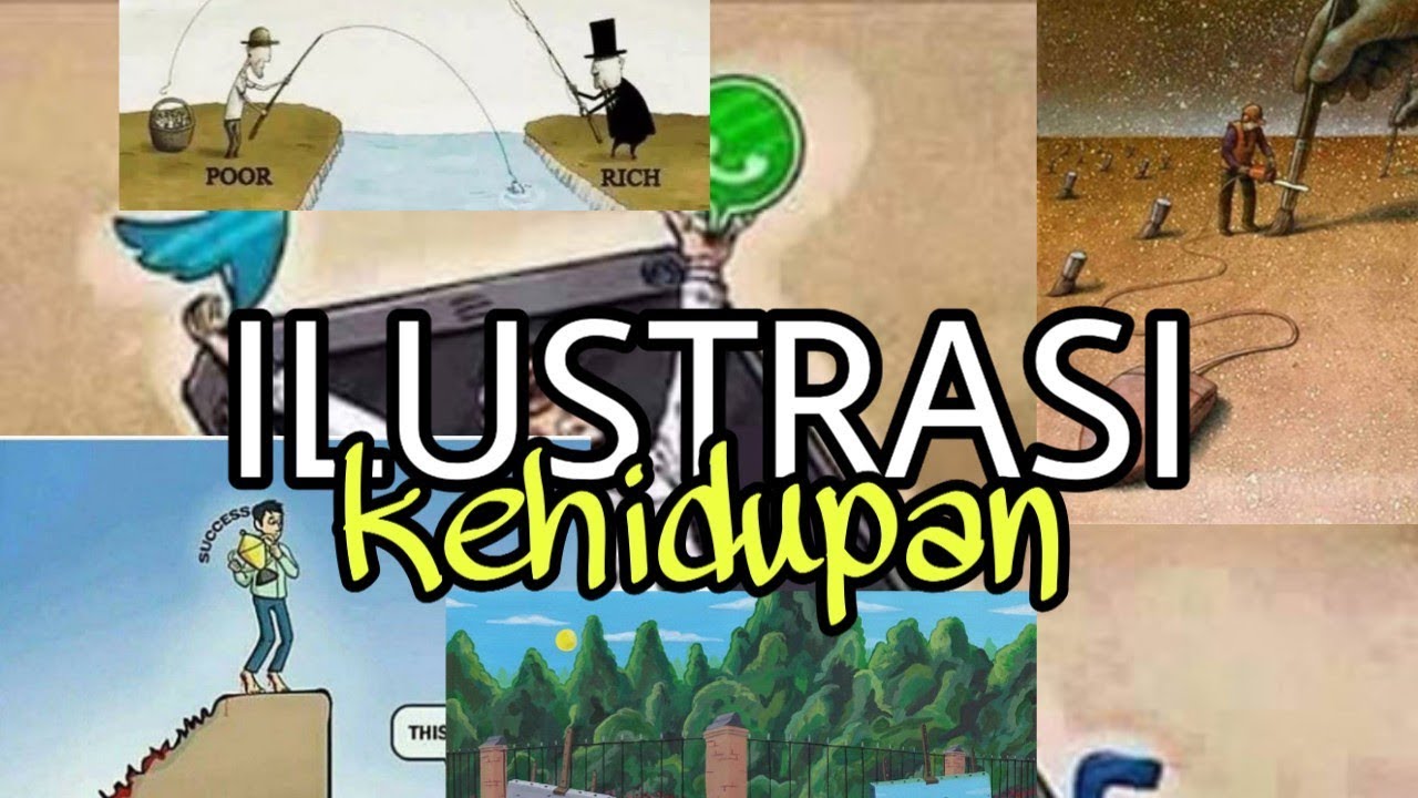 GAMBAR ILUSTRASI KEHIDUPAN - YouTube