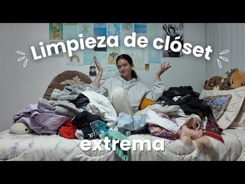 Vlog: ¡Haciendo una LIMPIEZA de clóset EXTREMA!  ★ / Mich Luna