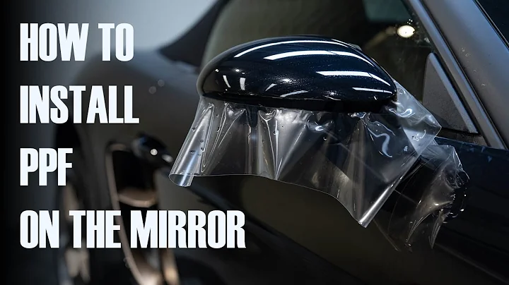 How to install PPF on the mirror | GSWF Paint Protection Film
