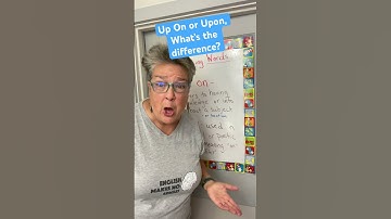 How to Use UPON, What does it Mean? #english #teacher #esl #easyenglish#english