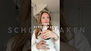 hoe langer je alles laat intrekken, hoe minder je hoeft te schrobben! 🫧 #asmr #schoonmaken