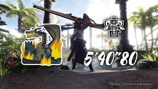 【MHWI/PS5】重弩 SOLO传说中的黑龙 5'40