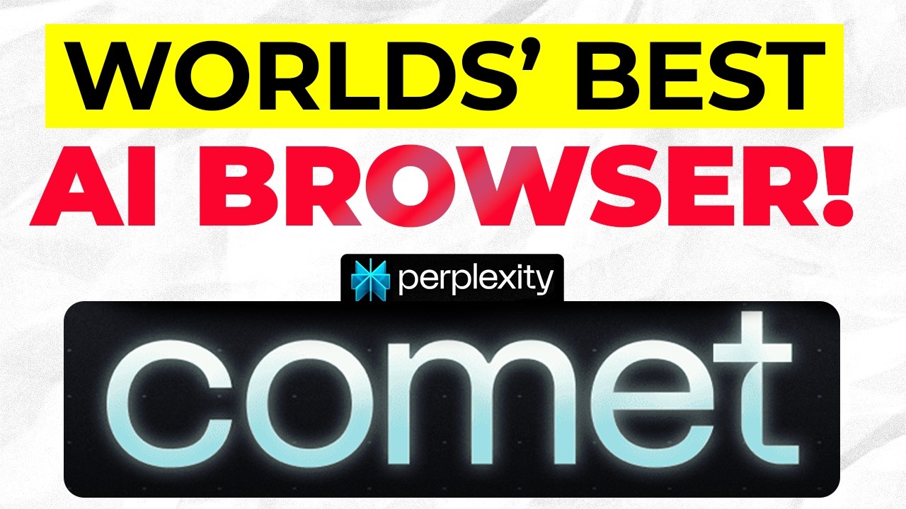 Perplexity Comet: NEW AI Browser is INSANE! 🤯