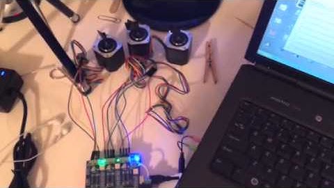 First time with Arduino/grbl and gShield and stepper motors