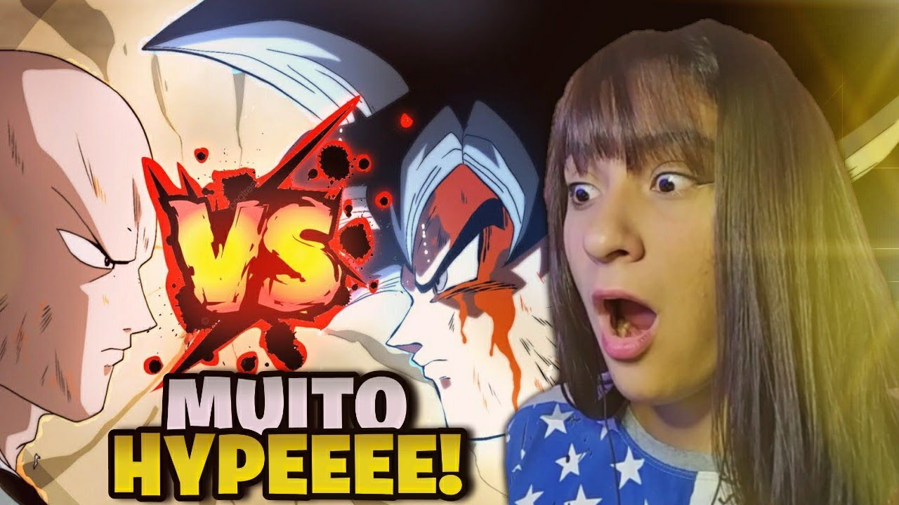 REACT GOKU VS SAITAMA Part 2 I Fan Animation | One Punch Man Vs Dbz