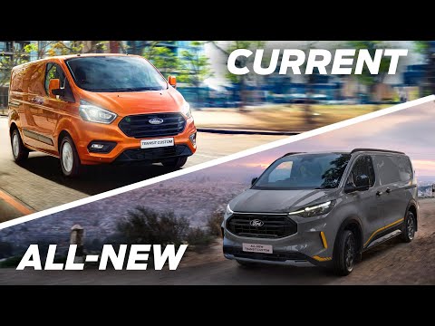 Exploring the Differences: Current vs. All-New Transit Custom | What's Different?