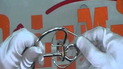 TRICKY METAL PUZZLE  BRAIN TEASER SOLUTION BY DILEMMA GAMES