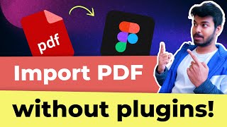 Import PDF to Figma without Plugins | Figma Hacks
