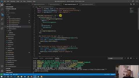2-Introducción angular 9 estructura y crear primer componente Video 2