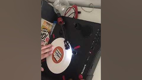 Numark PT01 Scratching