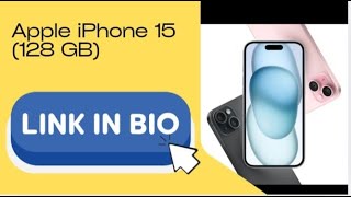 Apple iPhone 15 (128 GB) - Preto - Distribuidor Autorizado