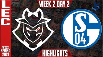 G2 vs S04 Highlights | LEC Spring 2021 Groups Week 2 Day 2
