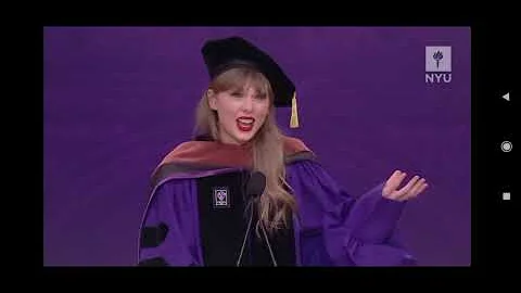 Taylor Swift, Doctor of Fine Arts (Full Speech NYU Commencement Exercises 2022)