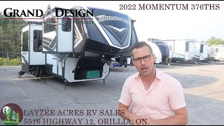 2022 Grand Design Momentum 376THS  Layzee Acres RV Sales
