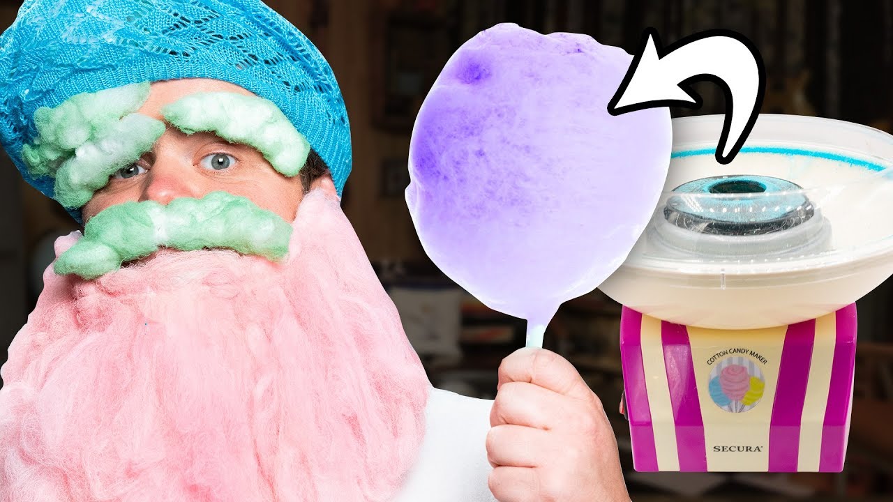 Testing A Cotton Candy Maker Toy YouTube