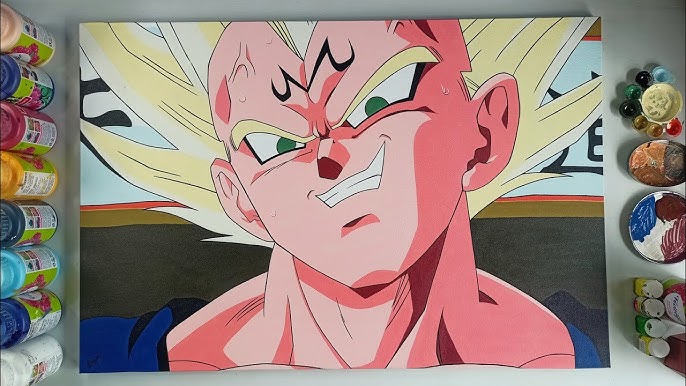 Como Desenhar O Vegeta  Dragon ball painting, Dragon ball artwork, Dragon  ball super artwork