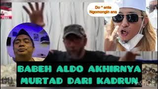 Akhirnya babeh aldo sikat bahar