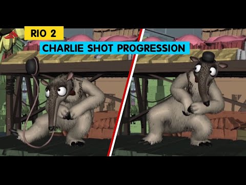 Rio 2 | Charlie Shot Progression | Gianluca Fratellini | @3DAnimationInternships