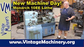 New Machine Day! Another New to Me Monarch 10EE Lathe!