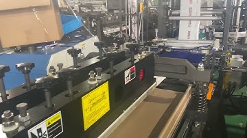 CHOVYTING doypack zipper pouch making machine-bag bottom insert type