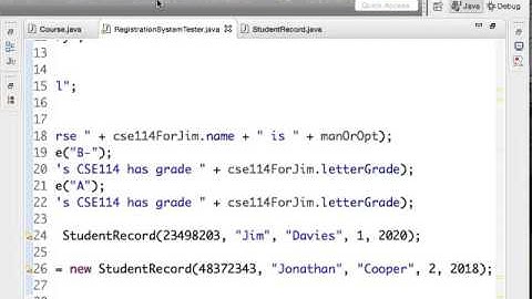 CSE114 Lab 20151014 Student Registration System Part 2