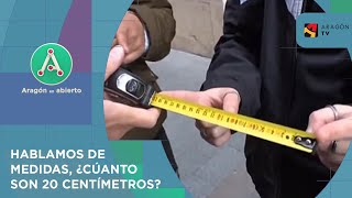 ¿Cuánto son 20 centímetros?