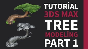 Autodesk 3Ds Max Tree Modeling Tutorial PART 1 | Project Way Of The Darkness | Unity Mobil Game