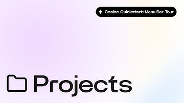 Projects – Start from Scratch or Import a Codebase