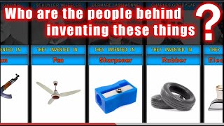 Inventions And Their Genius Inventors | data Comparison | List 3