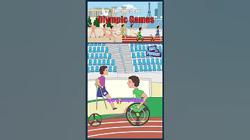 Paralympics The Olympic Games Olympics París2024 Animation History Cartoon 