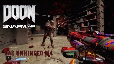 Doom Snapmap | UAC UNHINGED M4