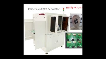 inline PCB V- Cut Machine #depaneling #separator #pcb #fpcb