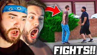 KingWoolz Reacts to THE CRAZIEST NEIGHBORS CAUGHT ON CAMERA w\/ Mike!!