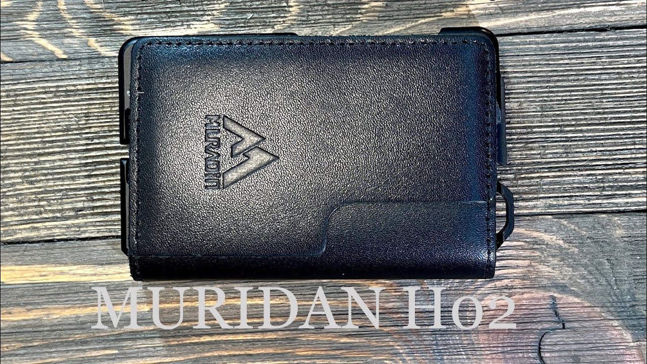  MURADIN Tactical Minimalist Wallet for Men, Slim RFID