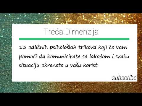 Video: Psihološki Trikovi Koji će Vam Olakšati Prehranu