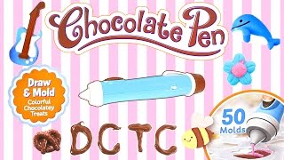 CANDY PEN --- Make Chocolate SURPRISE EGGS and Drawing Yummy Treats by DCTC