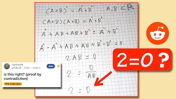 "2=0 proof" from Reddit r/askmath