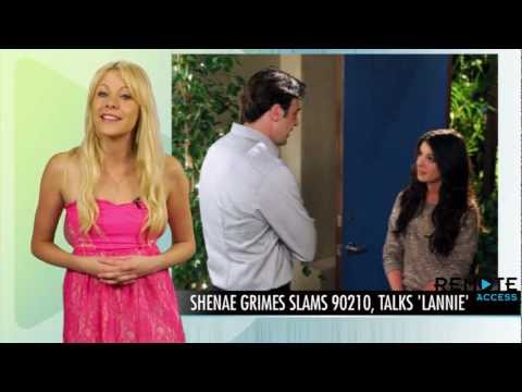 Shenae Grimes Slams 90210 Writers - Wants Lannie B...